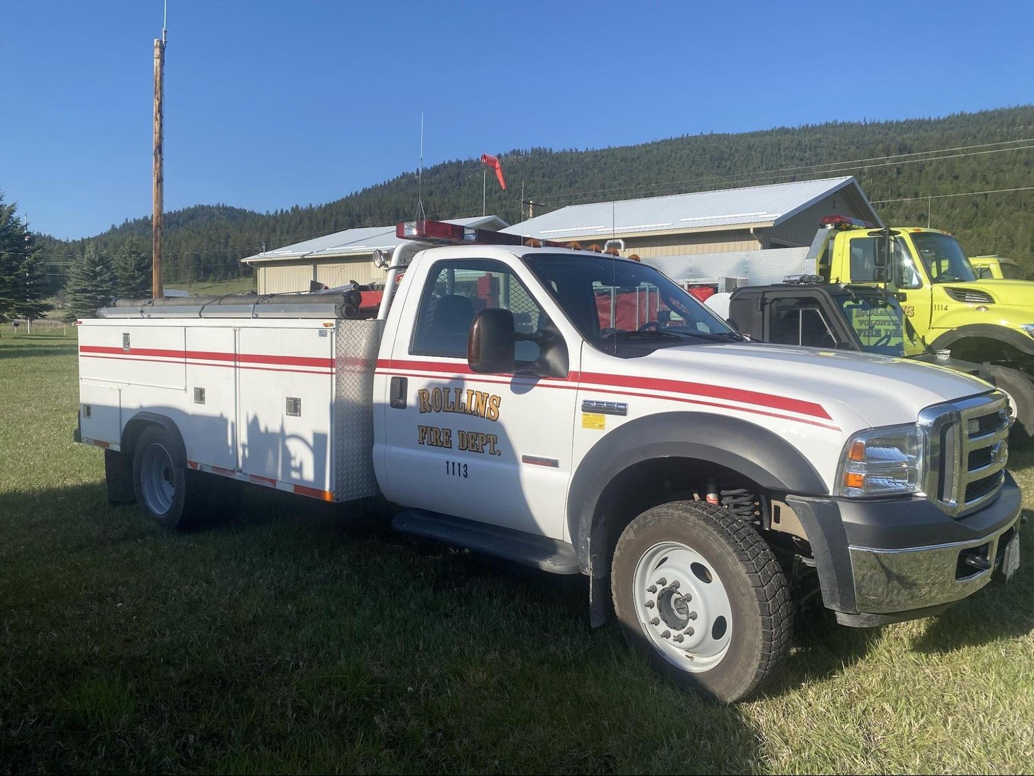 Engine 1113, a wildland engine