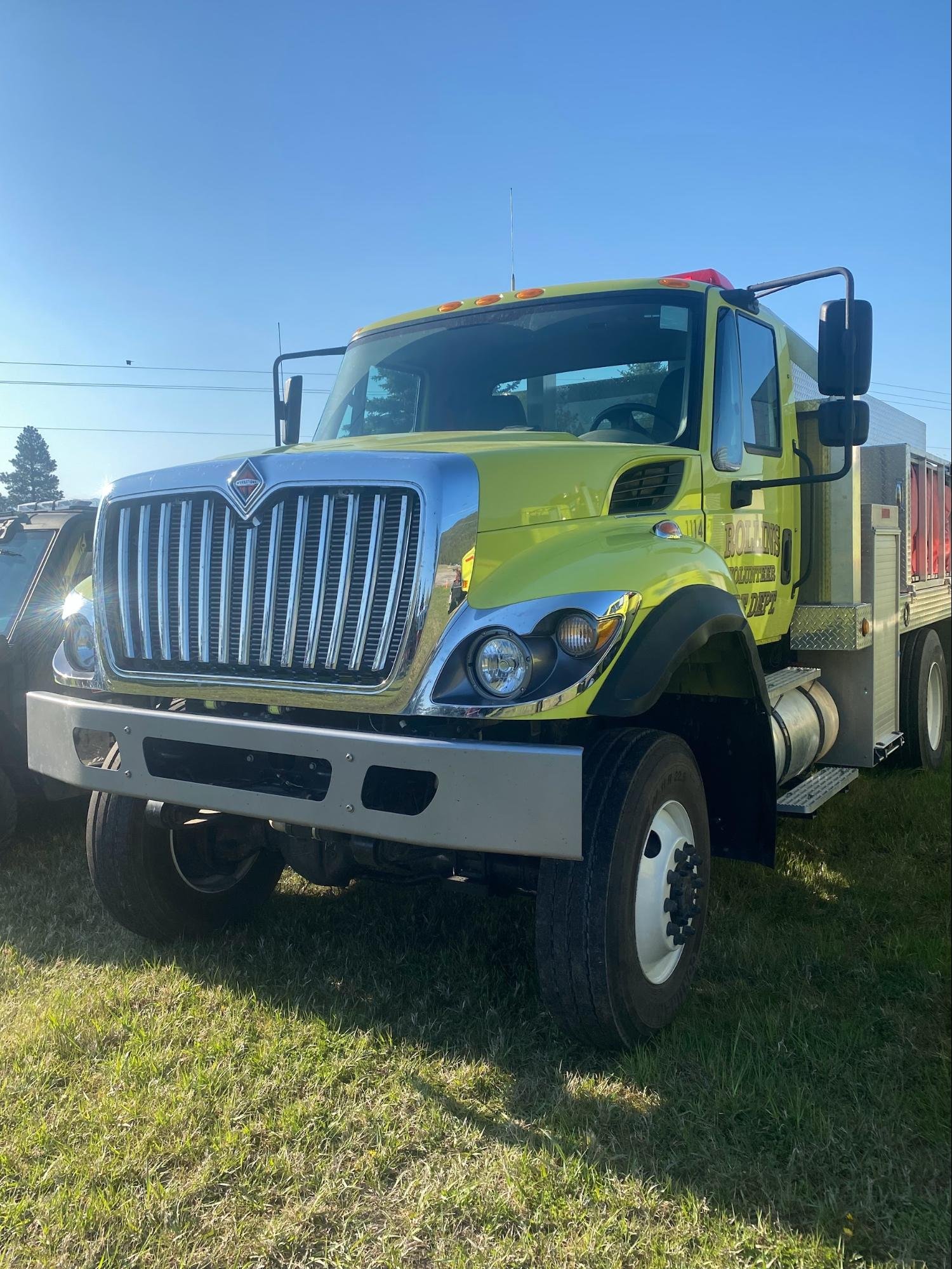 Truck 1114, a water tender