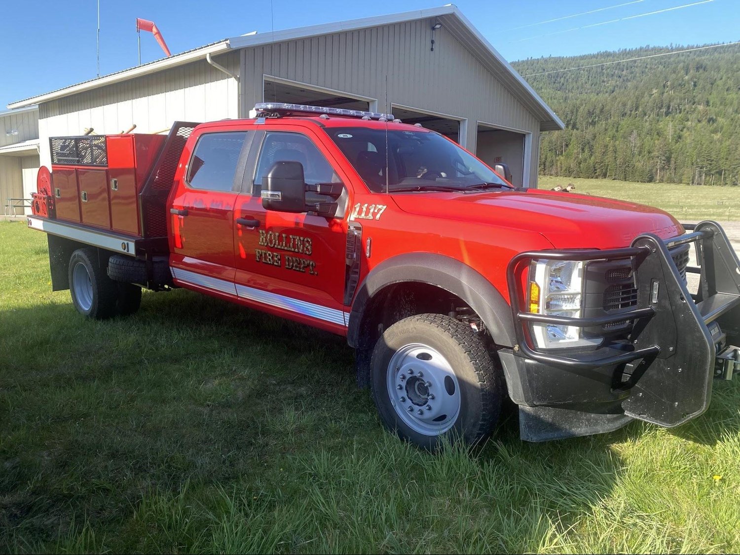 Engine 1117, a wildland engine